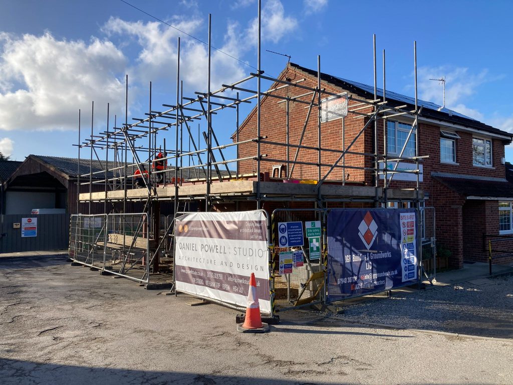 Renovation works at Boroughbridge Dental Centre