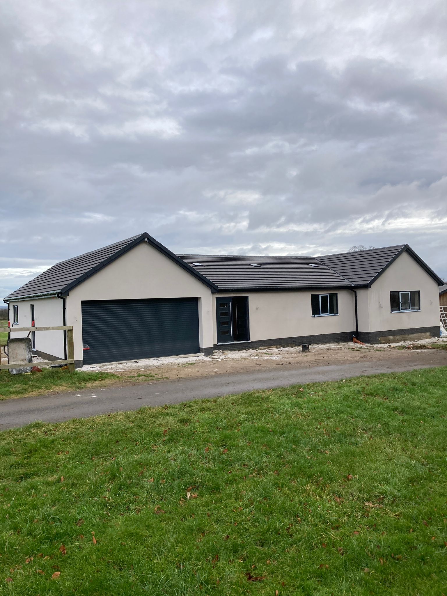 Completed New Build Bungalow in Bedale, near Ripon, by JGR Groundworks